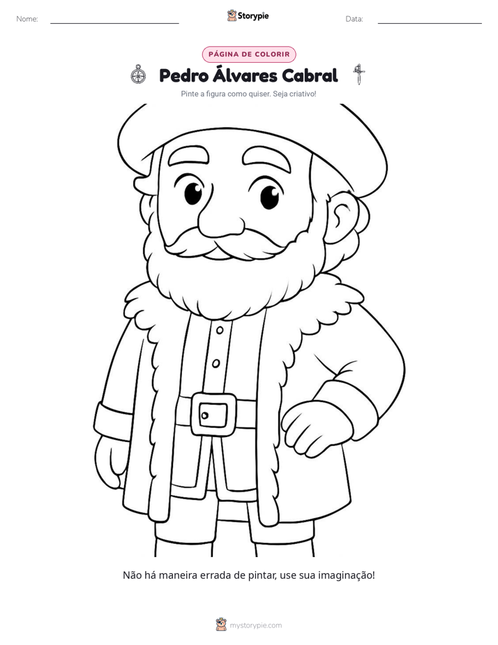 Página para colorir