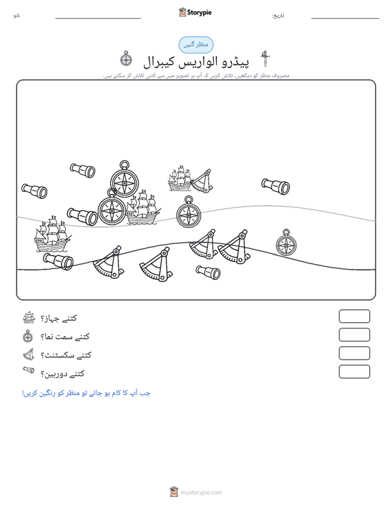 گنتی کا منظر