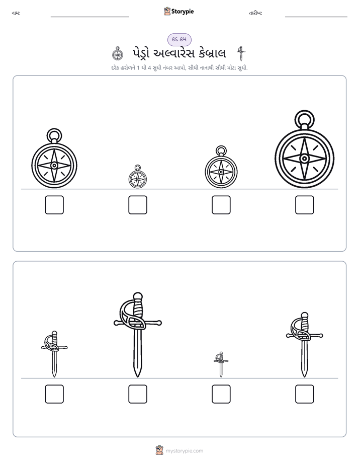 આકાર ક્રમ