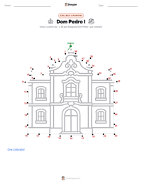 Anteprima della scheda stampabile di Dom Pedro I