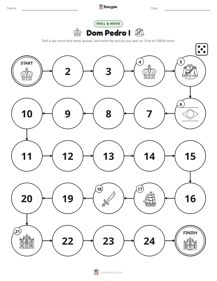 Roll & Move Game