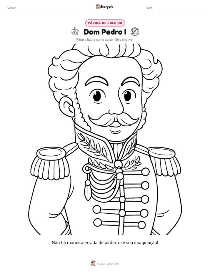 Página para colorir