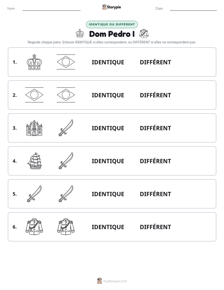 Identique ou Différent
