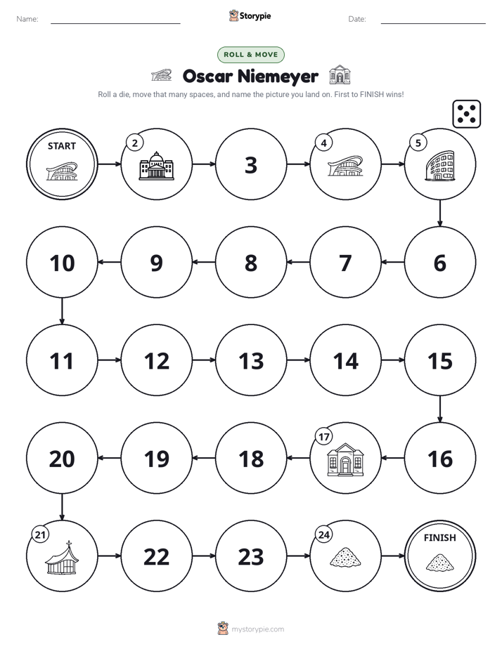 Roll & Move Game