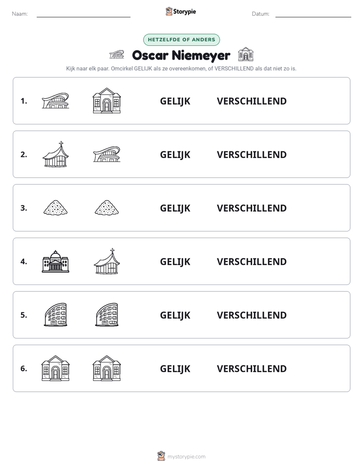 Zelfde of Verschillend