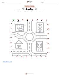Brasília afdrukbare werkblad voorbeeld