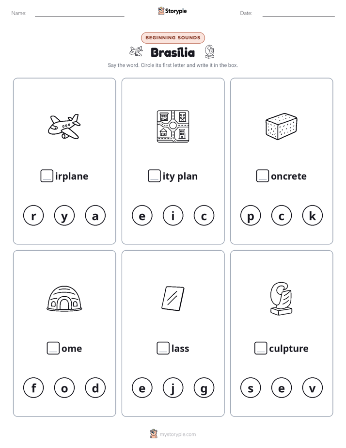 Beginning Sounds