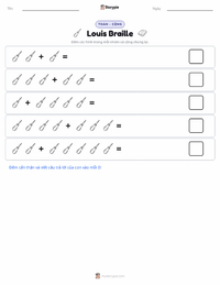 Xem trước tài liệu in sẵn Louis Braille