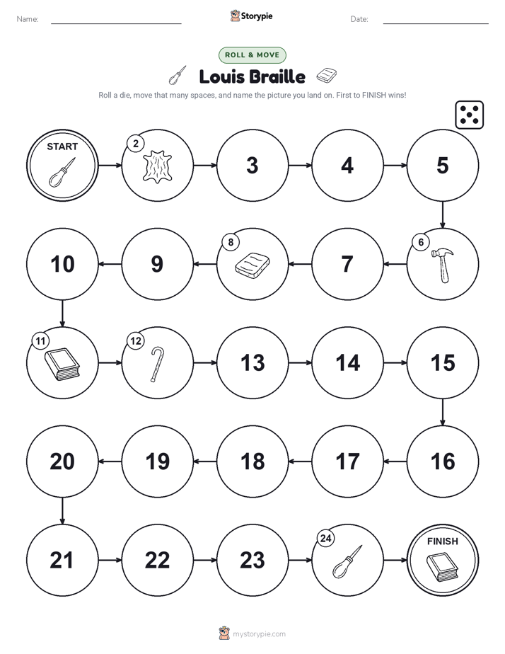 Roll & Move Game