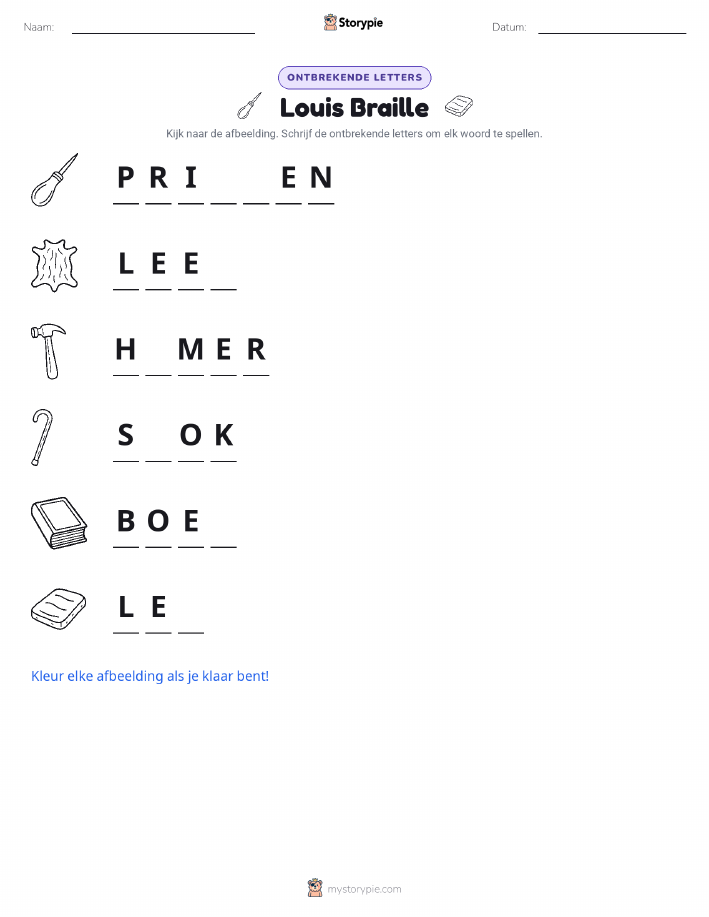 Ontbrekende Letters