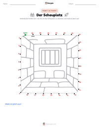 Schauplatz (Erzählung) druckbare Arbeitsblatt Vorschau