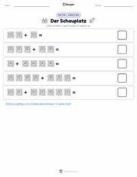 Schauplatz (Erzählung) druckbare Arbeitsblatt Vorschau