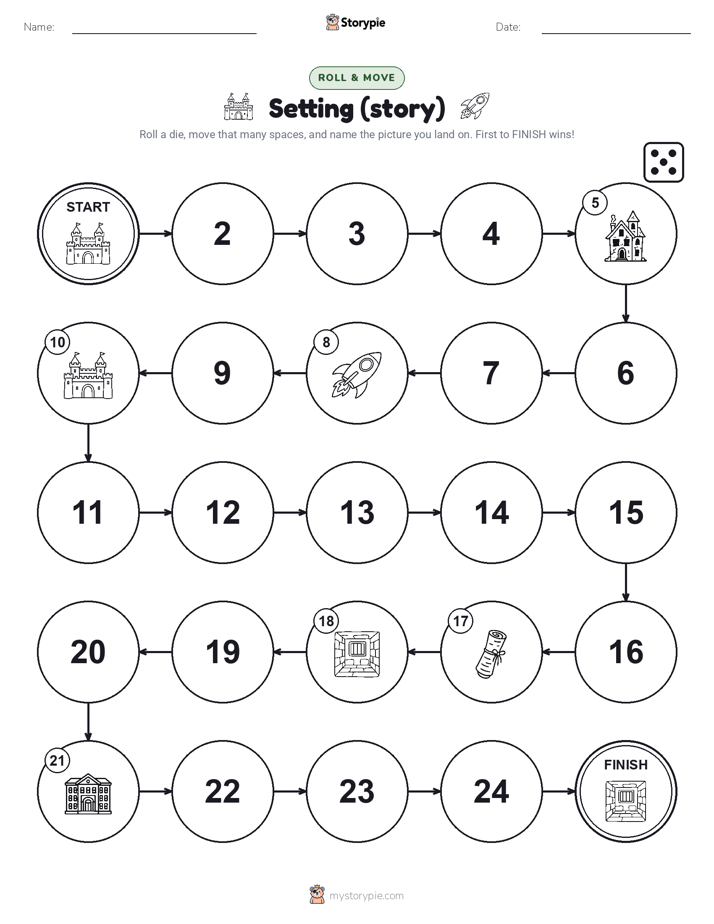 Roll & Move Game