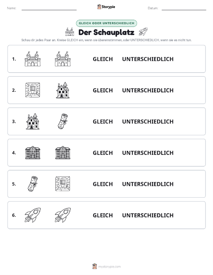 Gleich oder Anders