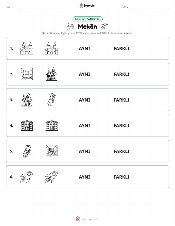 Aynı mı Farklı mı