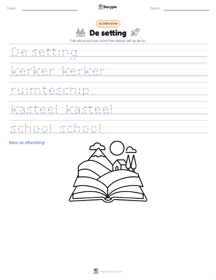 Schrijf Oefening
