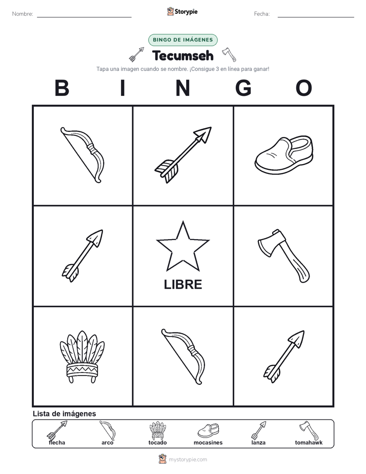 Bingo de Imágenes