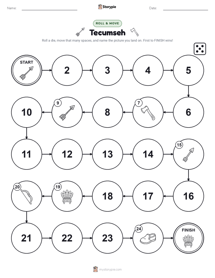Roll & Move Game