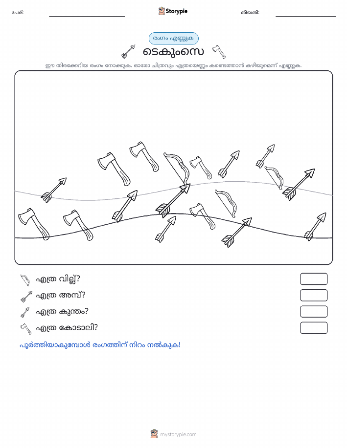 എണ്ണുന്ന ദൃശ്യങ്ങൾ