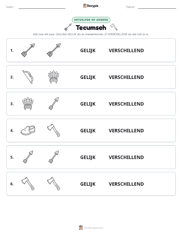 Zelfde of Verschillend