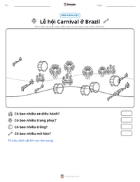 Xem trước tài liệu in sẵn Lễ hội Carnival ở Brazil