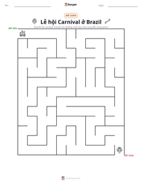 Xem trước tài liệu in sẵn Lễ hội Carnival ở Brazil