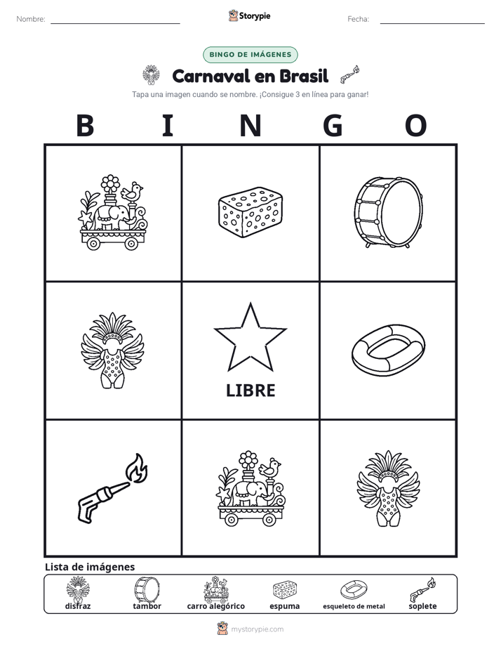 Bingo de Imágenes