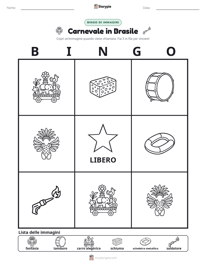 Bingo delle Immagini