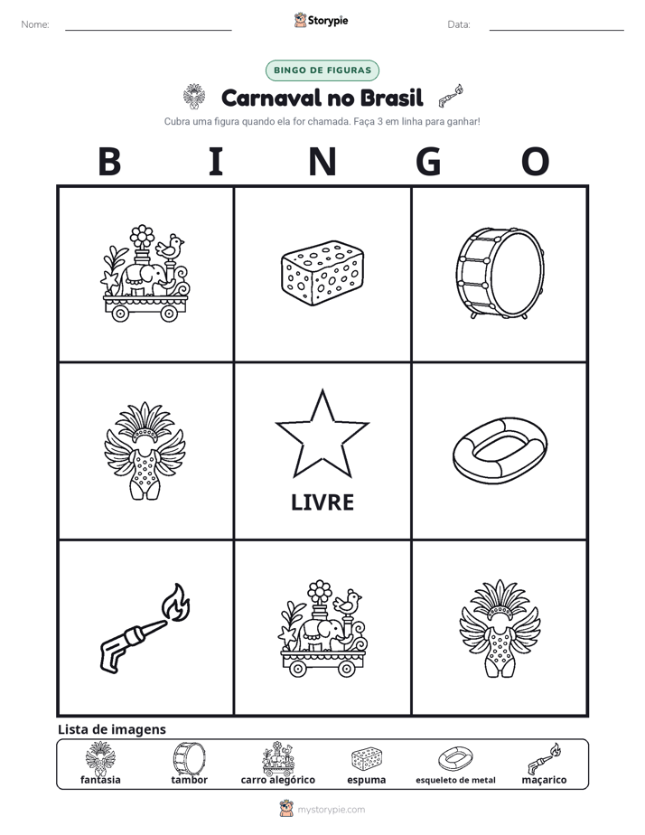 Bingo de Imagens