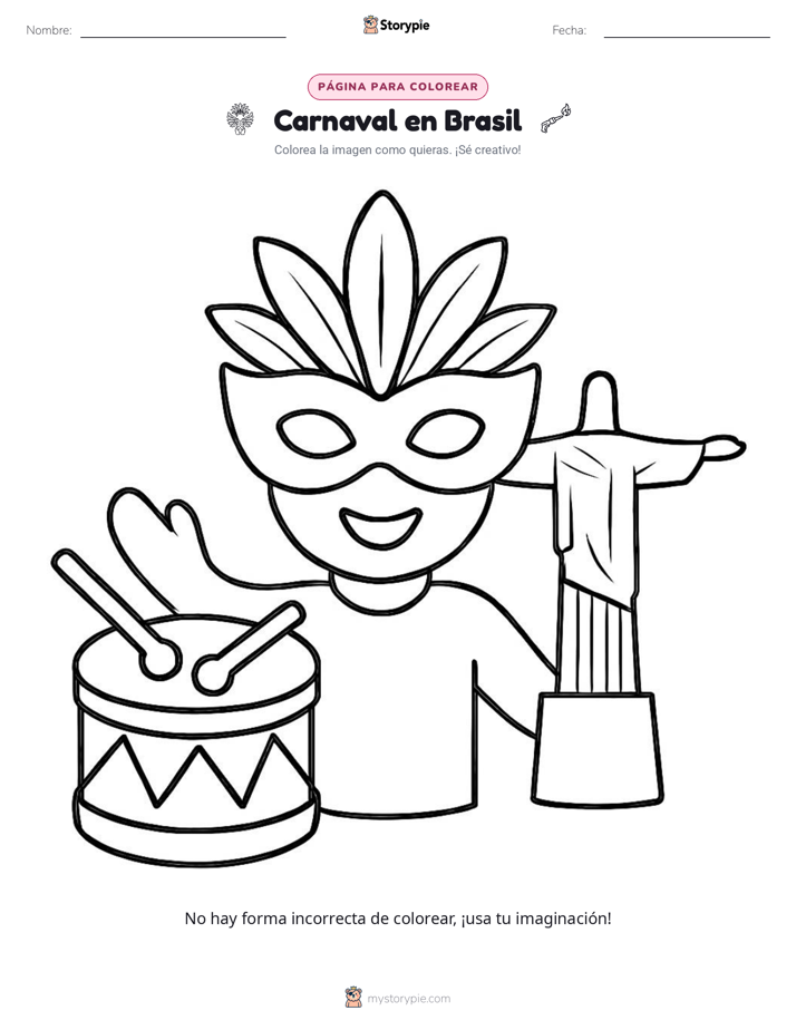 Página para Colorear