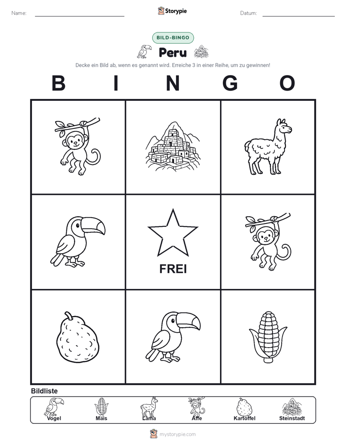 Bild-Bingo
