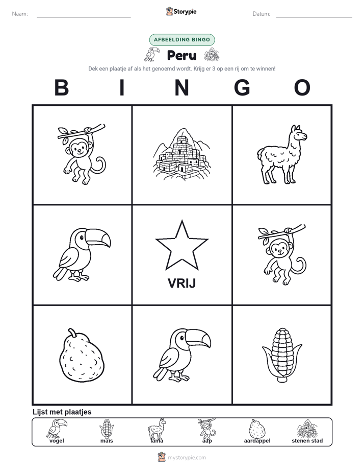 Afbeelding Bingo