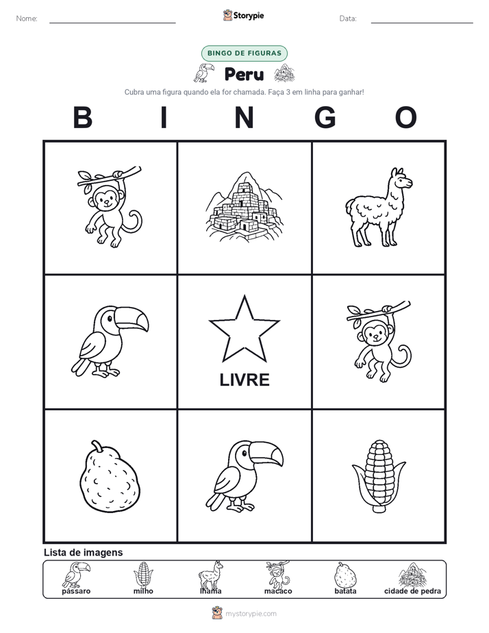 Bingo de Imagens