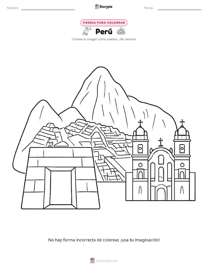 Página para Colorear