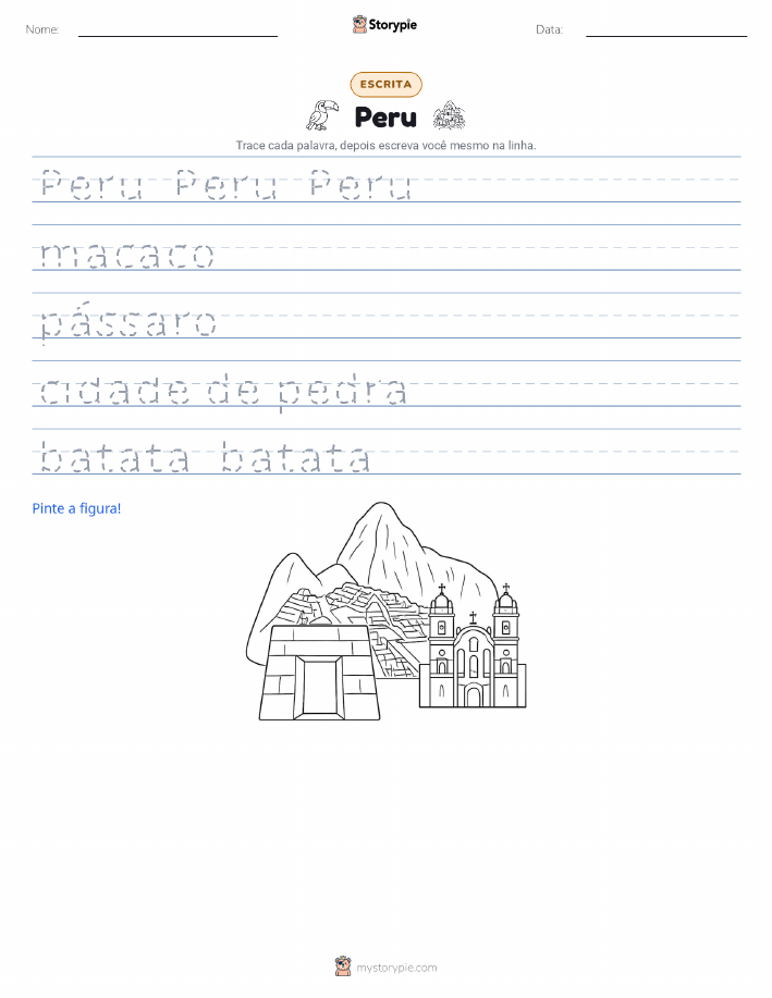 Prática de Escrita