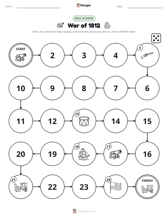 Roll & Move Game