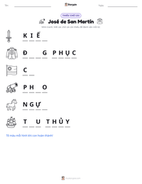 Xem trước tài liệu in sẵn José de San Martín
