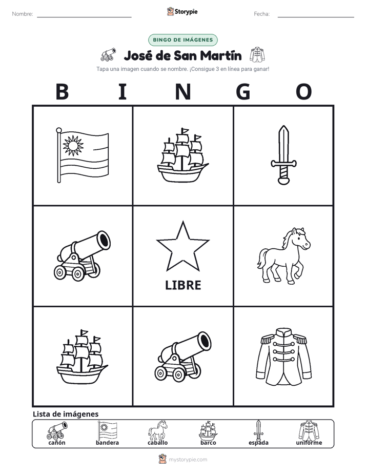 Bingo de Imágenes