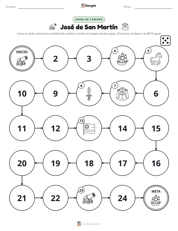 Juego de Rueda y Avanza