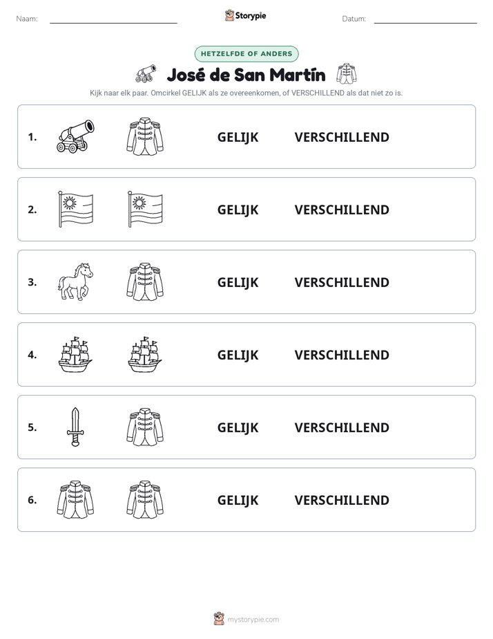 Zelfde of Verschillend