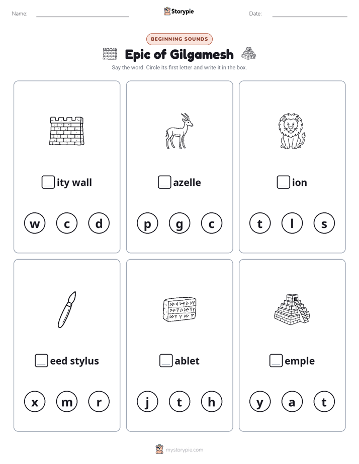 Beginning Sounds