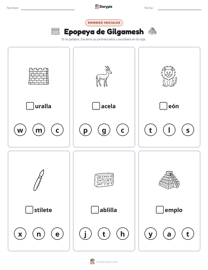 Sonidos Iniciales