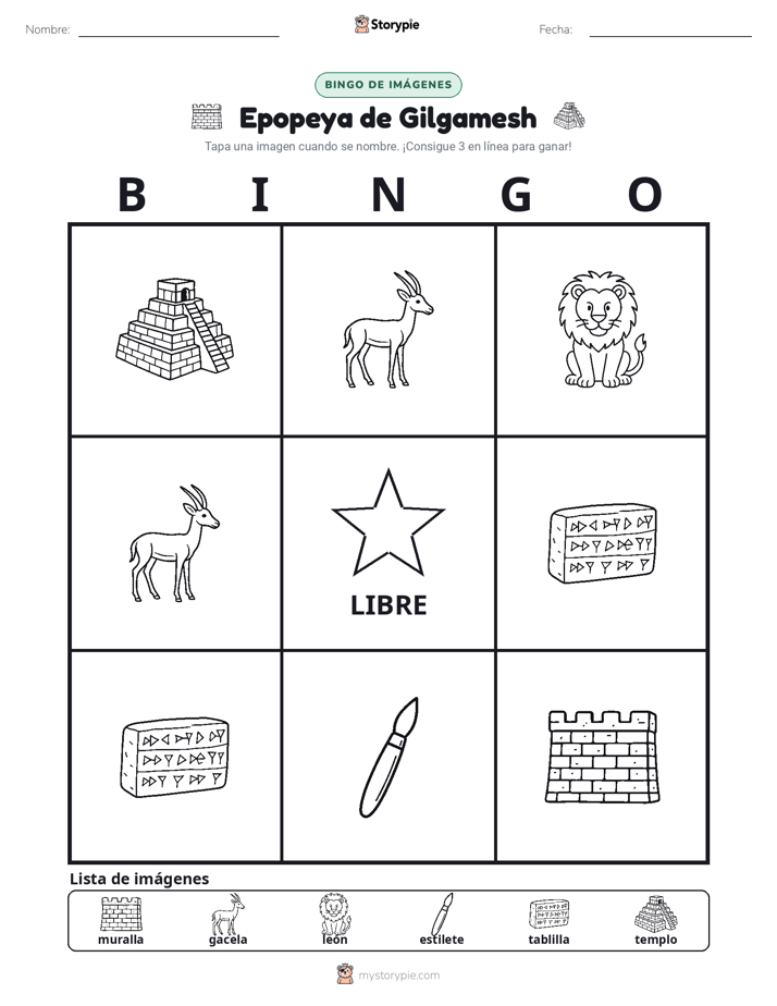 Bingo de Imágenes