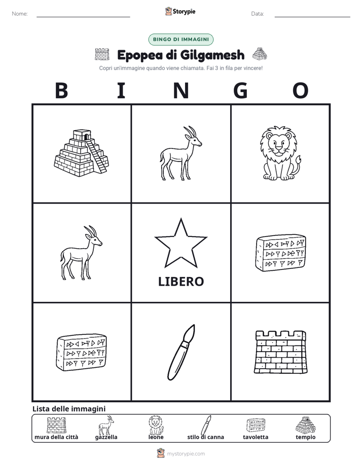 Bingo delle Immagini