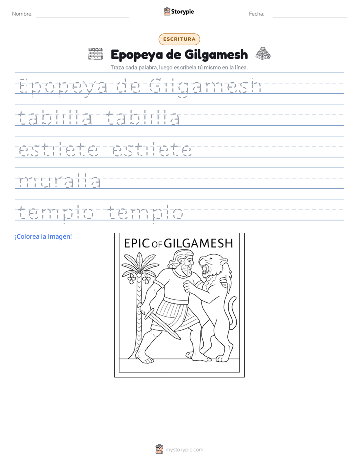 Práctica de Escritura
