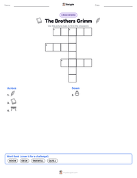 The Brothers Grimm printable worksheet preview