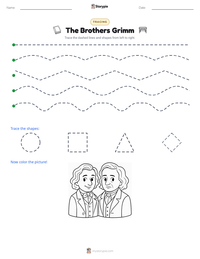 The Brothers Grimm printable worksheet preview