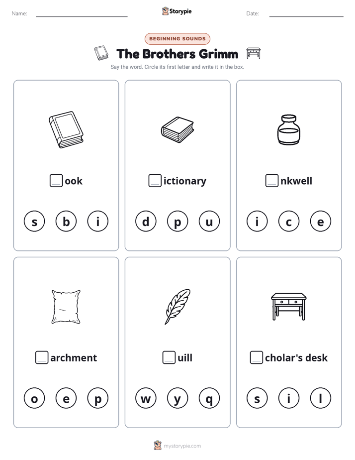 Beginning Sounds
