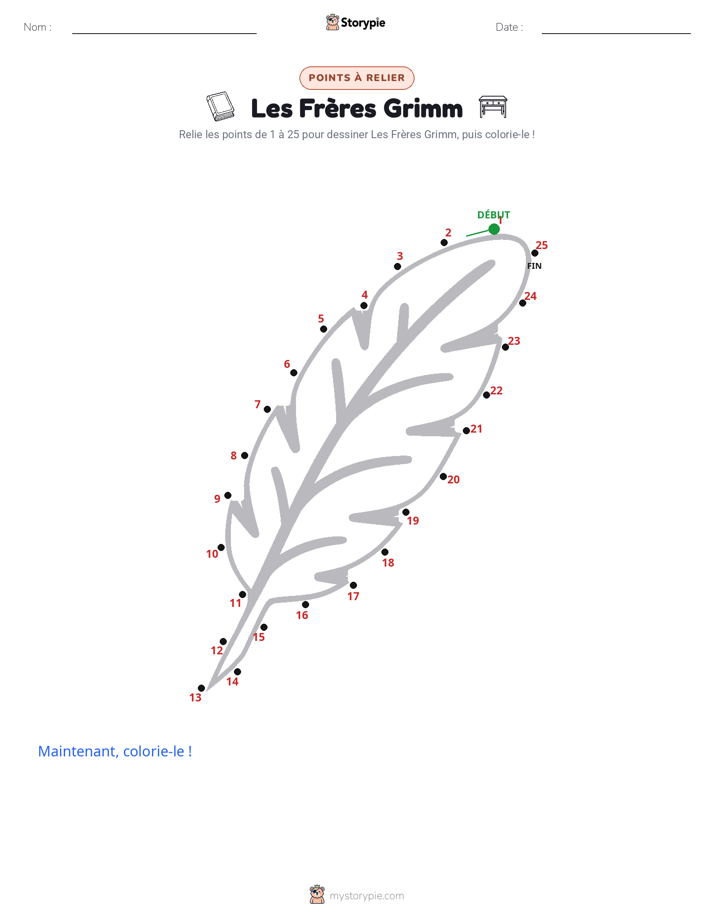 Relie les points