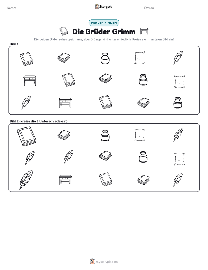 Finde den Unterschied